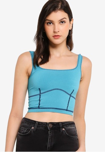 Jual Bdg By Urban Outfitters Sports Seamless Tank Top Original Zalora Indonesia