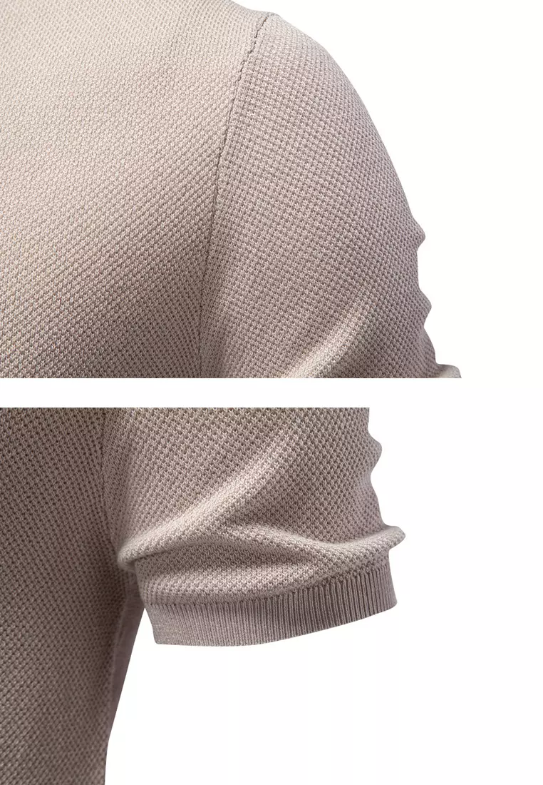 Basic Casual Crew Neck T-Shirt AX-PSD8000