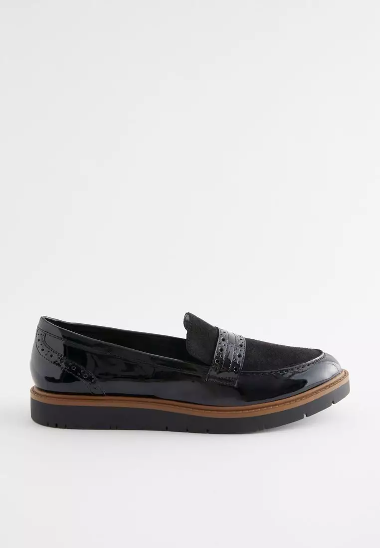 Next black loafers new arrivals womens