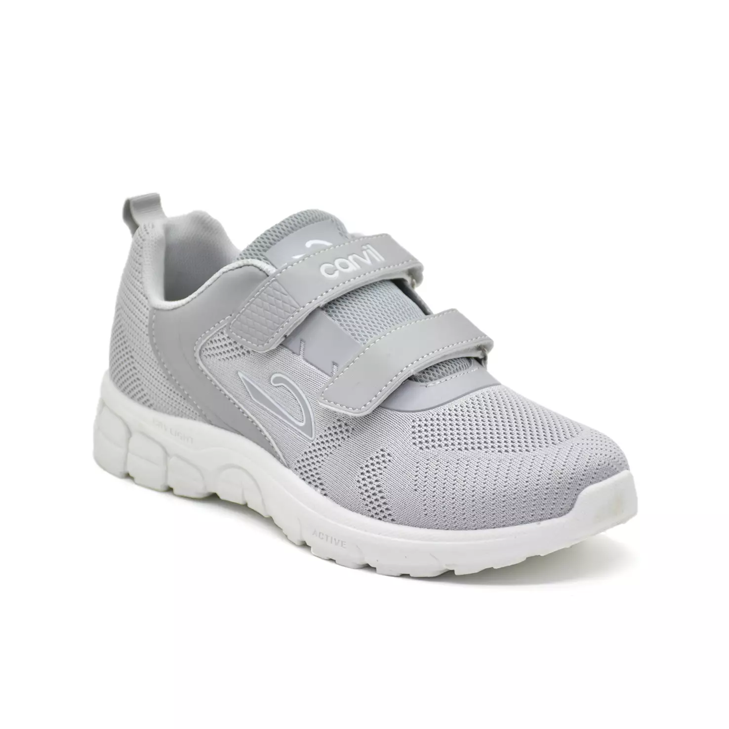 Carvil Sepatu Sekolah Anak Archie-01 LT Light Grey