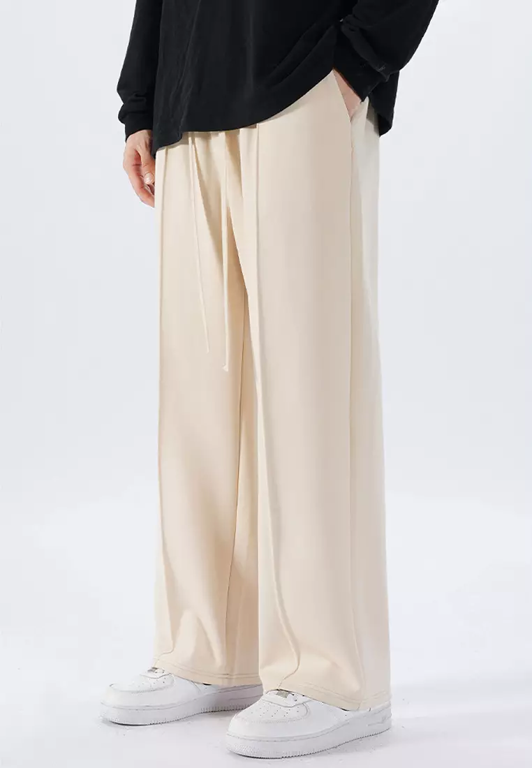 Pleated Straight Casual Pants AC-X115