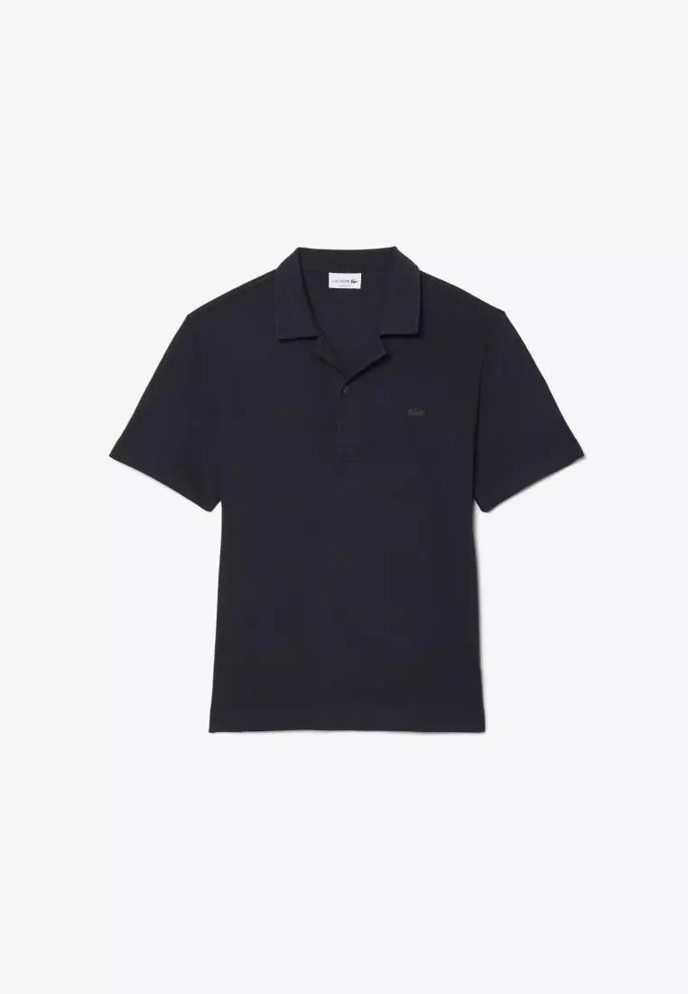 Classic Fit Textured Polo Shirt