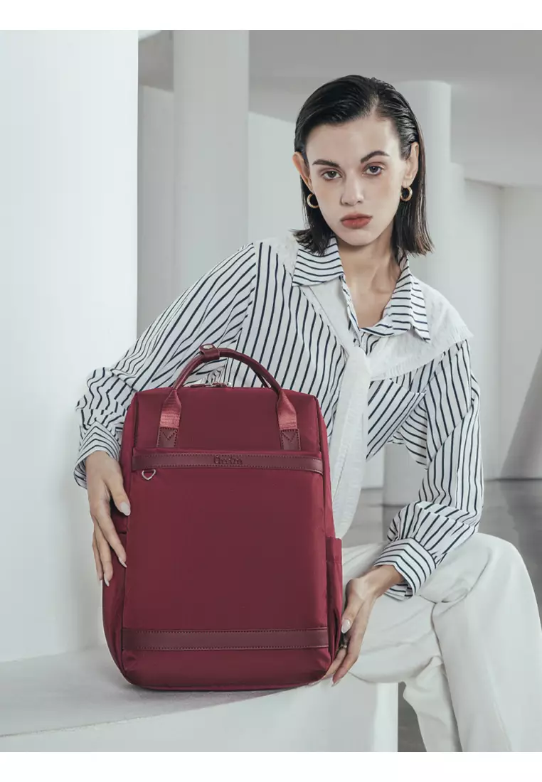 Top Handle 15.6 Laptop Compartment Waterproof All In One Backpack for Women