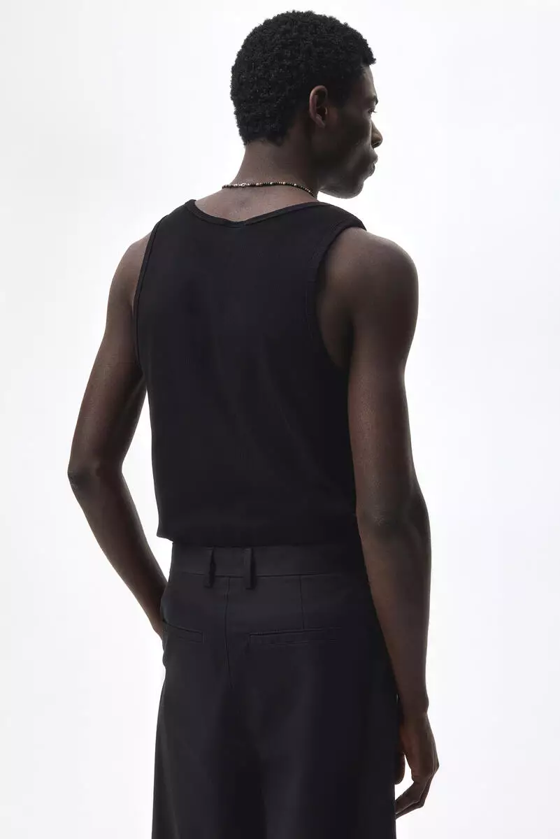 Slim Fit Ribbed vest top