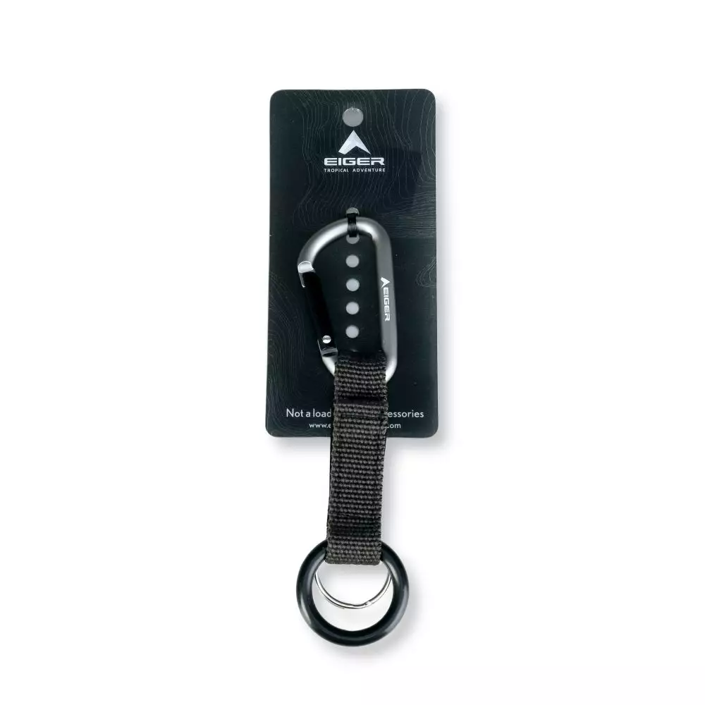 Eiger 6 Mm Carab W Bottle Carrier Keychain