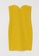 H&M yellow Strapless Dress 1F053AAAB6DED4GS_5