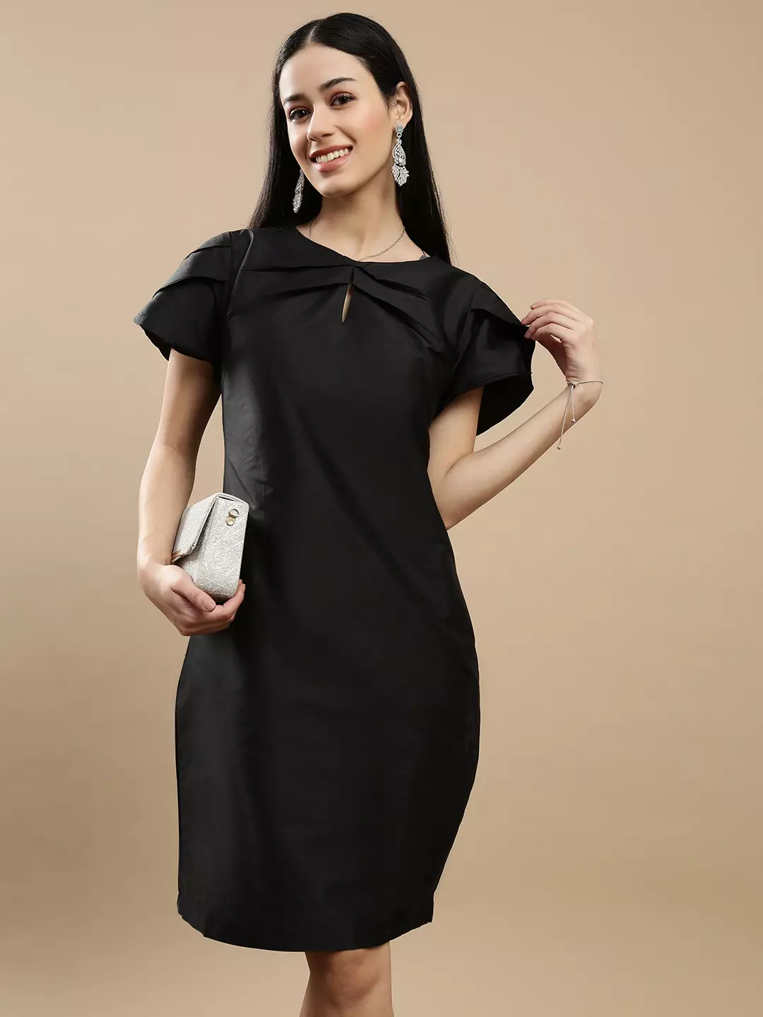 Chanira Valencia Dress - Black