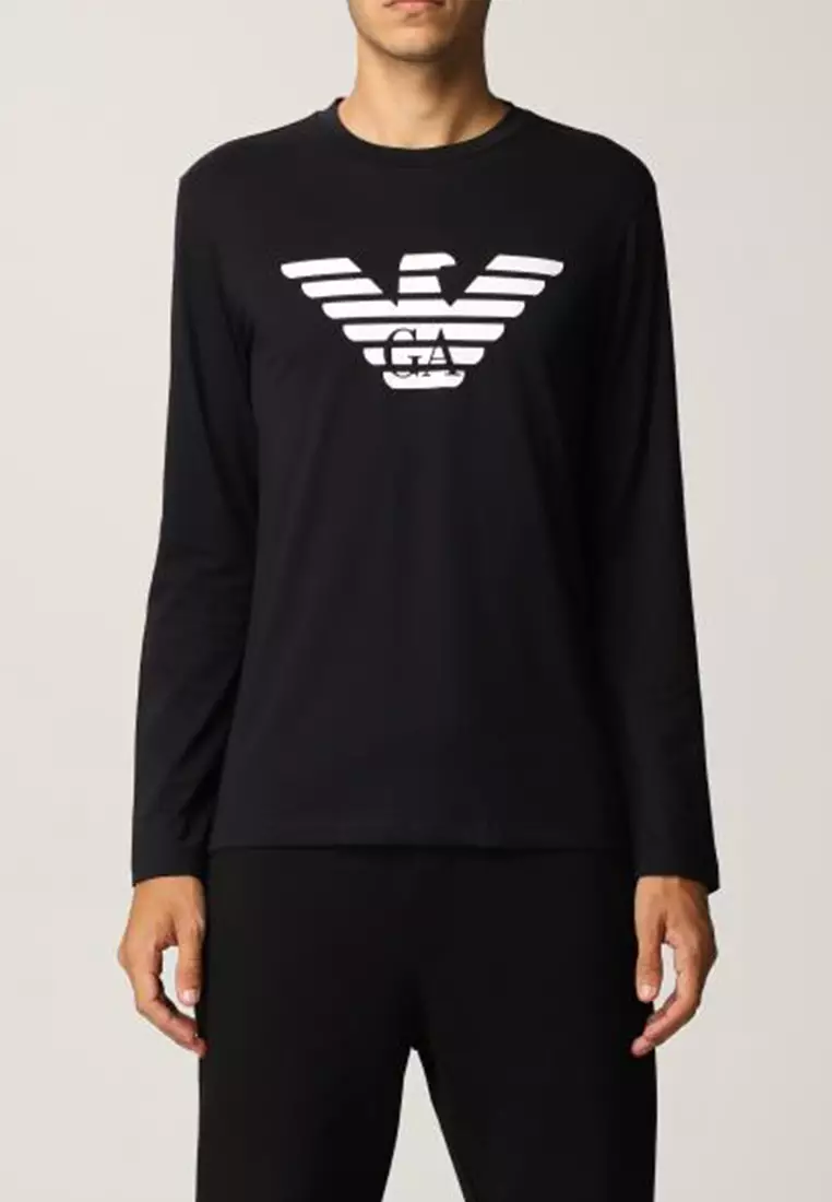Emporio Armani Men's long-sleeved T-shirt 8N1TN8 1JPZZ 0975