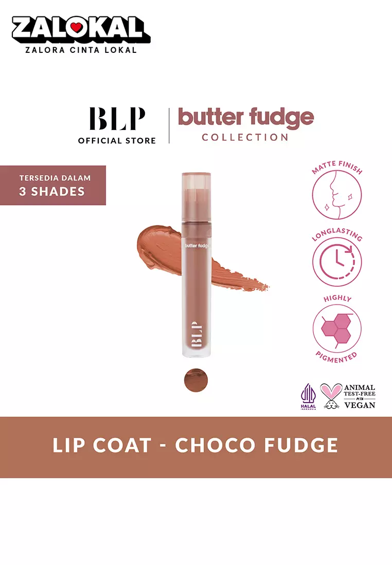 BLP - Lip Coat - 5gr - Lip Cream - Butter Fudge Collection (Choco Fudge)