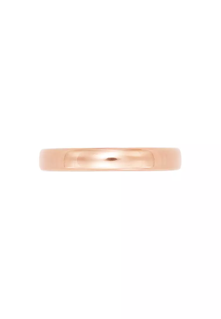 HABIB Oro Italia 916 Rose Gold Ring GR47300123(R)