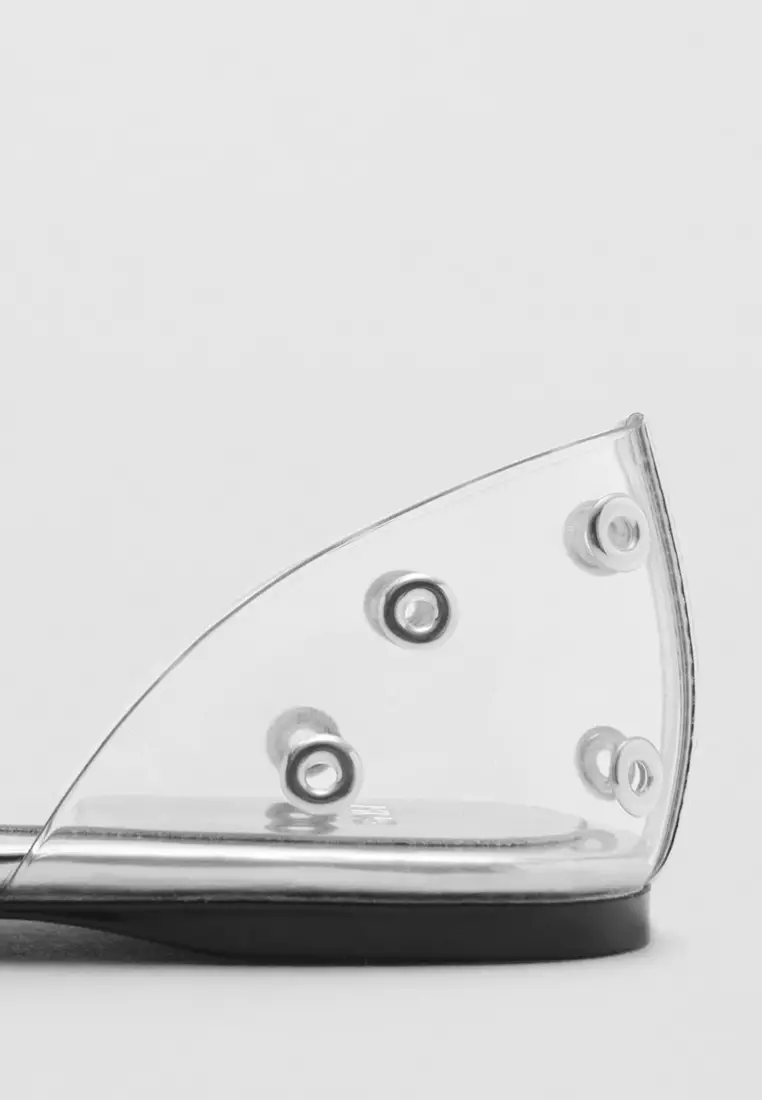 Vinyl Shoes with Eyelets