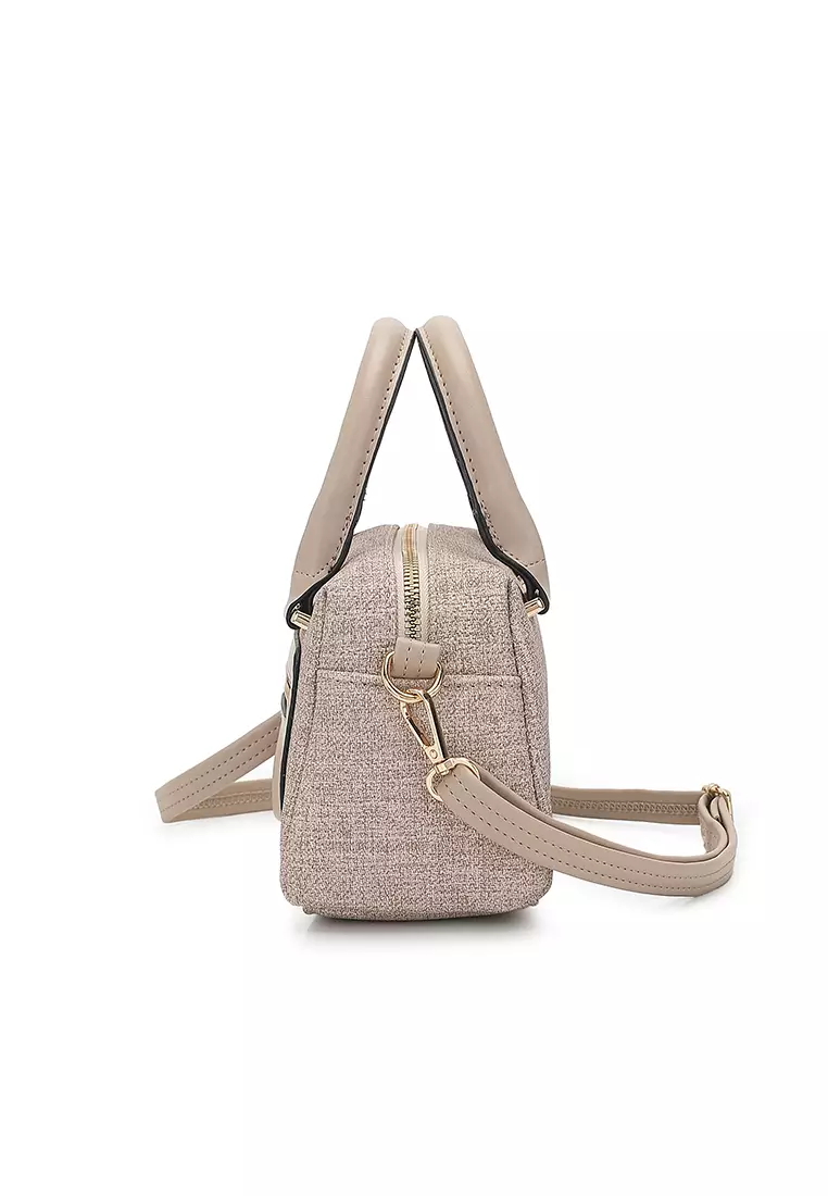 Women's Top Handle Bag / Sling Bag / Crossbody Bag / Shoulder Bag - Apricot