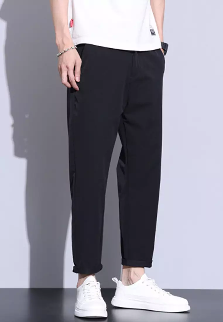 Elasticated Waist Ankle Pants