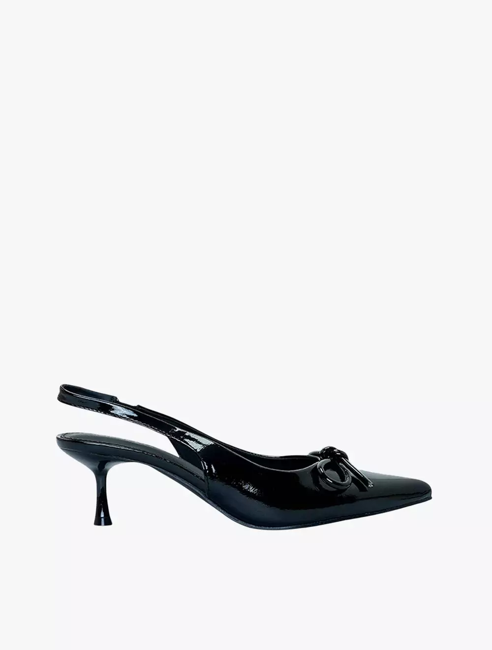 Payless Chrissie Womens Donina Sling Back Heels - Black_04