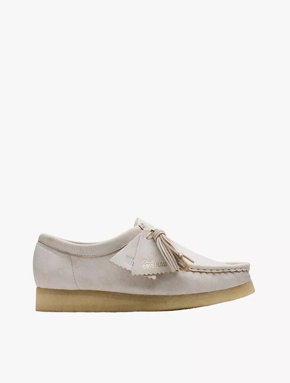 Jual CLARKS Clarks White Leather Original 2025 ZALORA