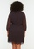Trendyol black Plus Size Floral Chiffon Dress E0F6BAA5278AE3GS_2