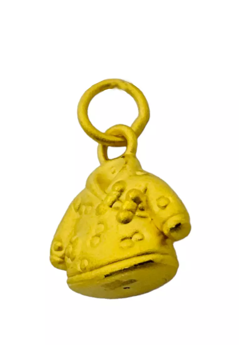 LITZ 999 (24K) Gold Pendant EP0348 (0.76g+/-)