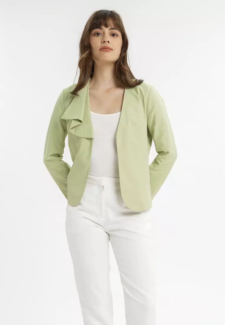 Minimal Firly Outer Pale Green