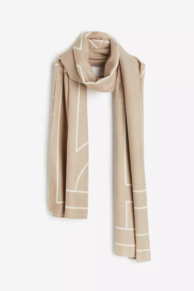 Buy H M Patterned scarf 2023 Online ZALORA Philippines