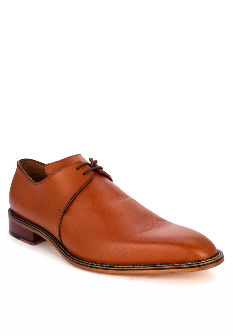 Bristol Shoes Benito Brown Derby Shoes