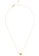 Kate Spade gold Kate Spade Sailor's Knot Mini Pendant Necklace in Gold o0r00066 A5F39ACB14F937GS_2