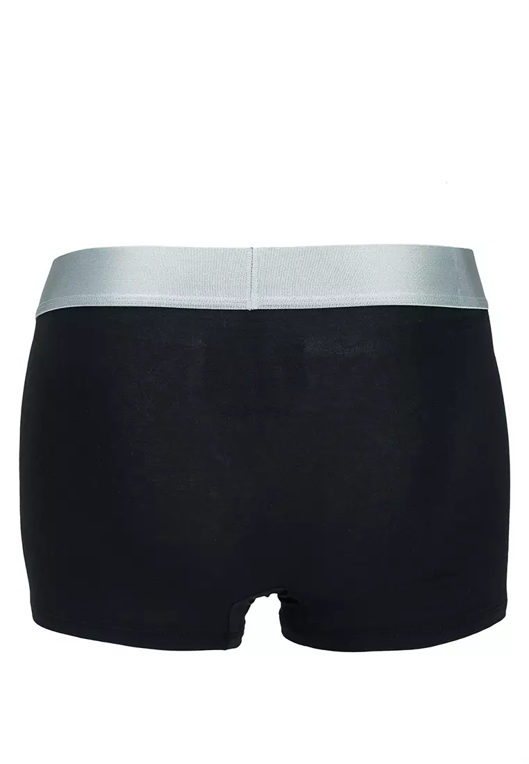Calvin klein 3 best sale pack black trunks