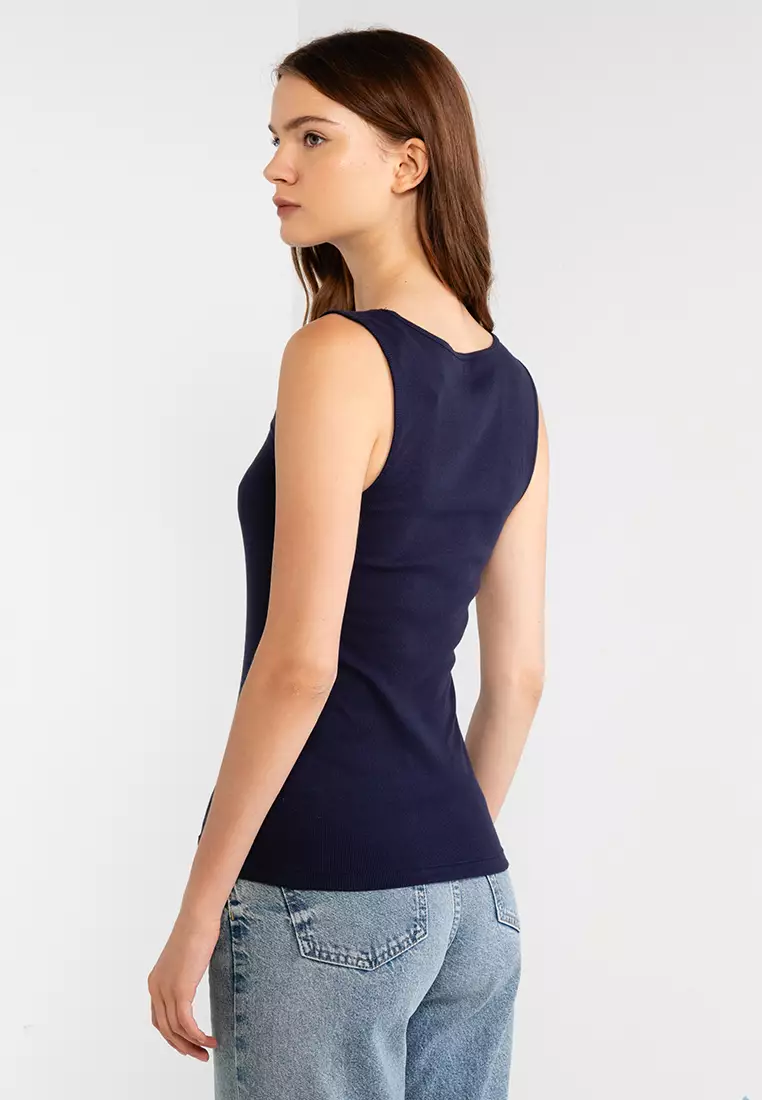 Logo Boyfriend Tank Top