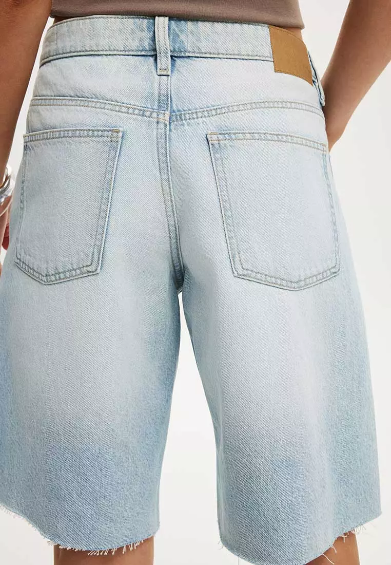 Baggy Denim Shorts