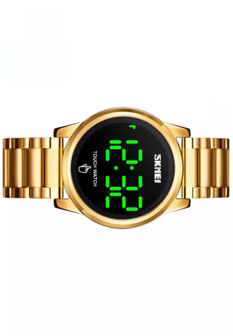 Jam Tangan Digital Pria Waterproof Many Function Strap Tali Material Stainless Steel BY59 ORIGINAL