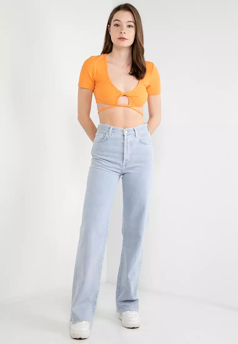 Buy ONLY Cropped Tie Top 2024 Online
