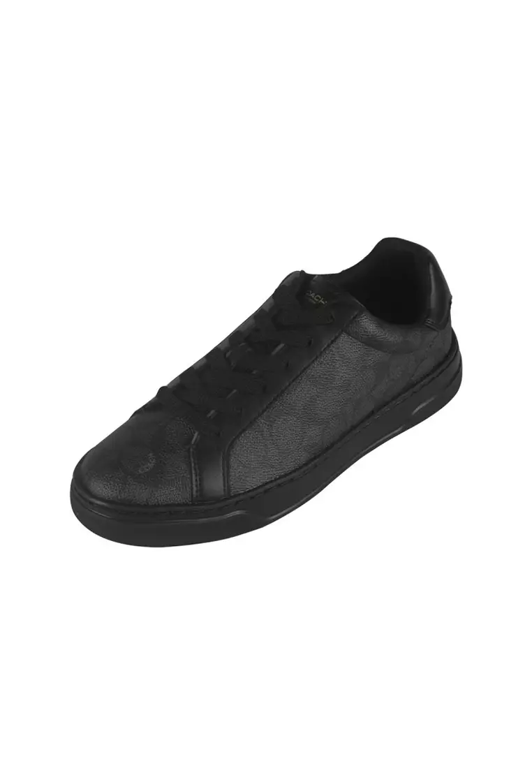 Buy Coach High Line Sneaker In Signature Canvas In Black CY309