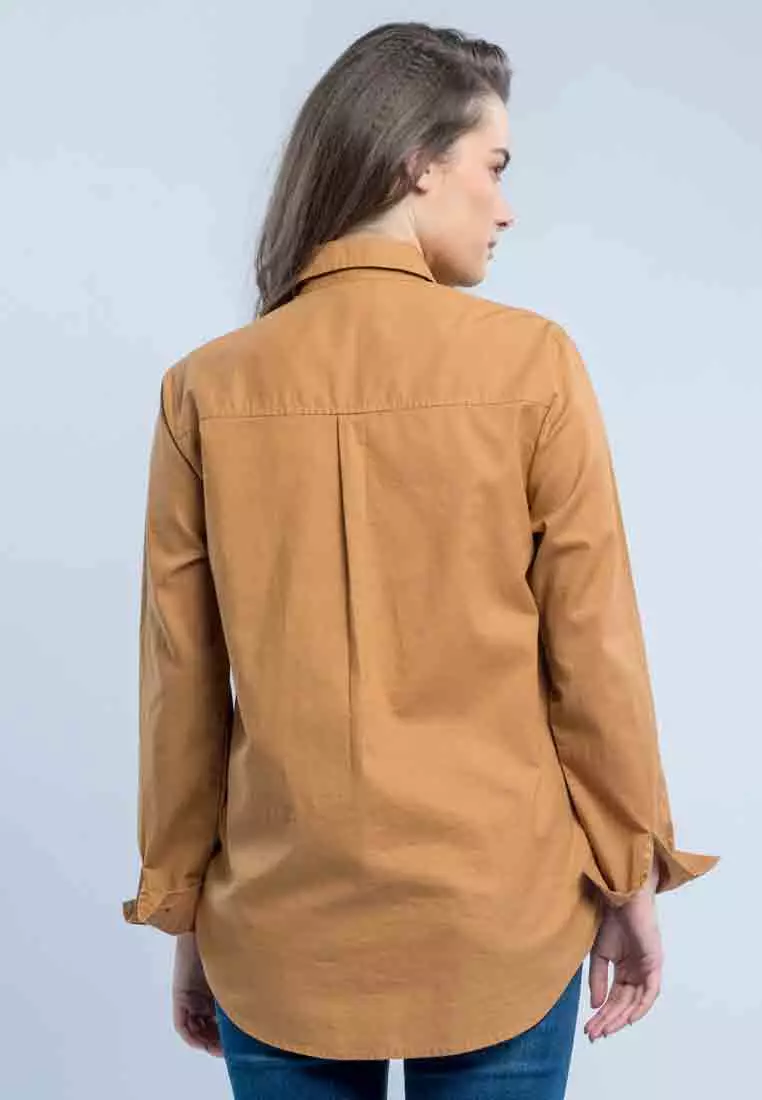 C2 Elwien Brown Casual Shirt
