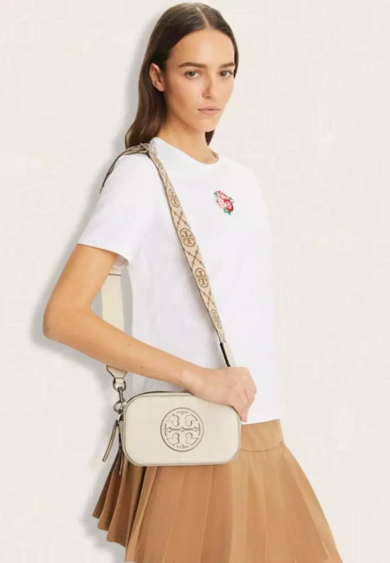 Tory Burch Miller Mini Crossbody Bag New Ivory