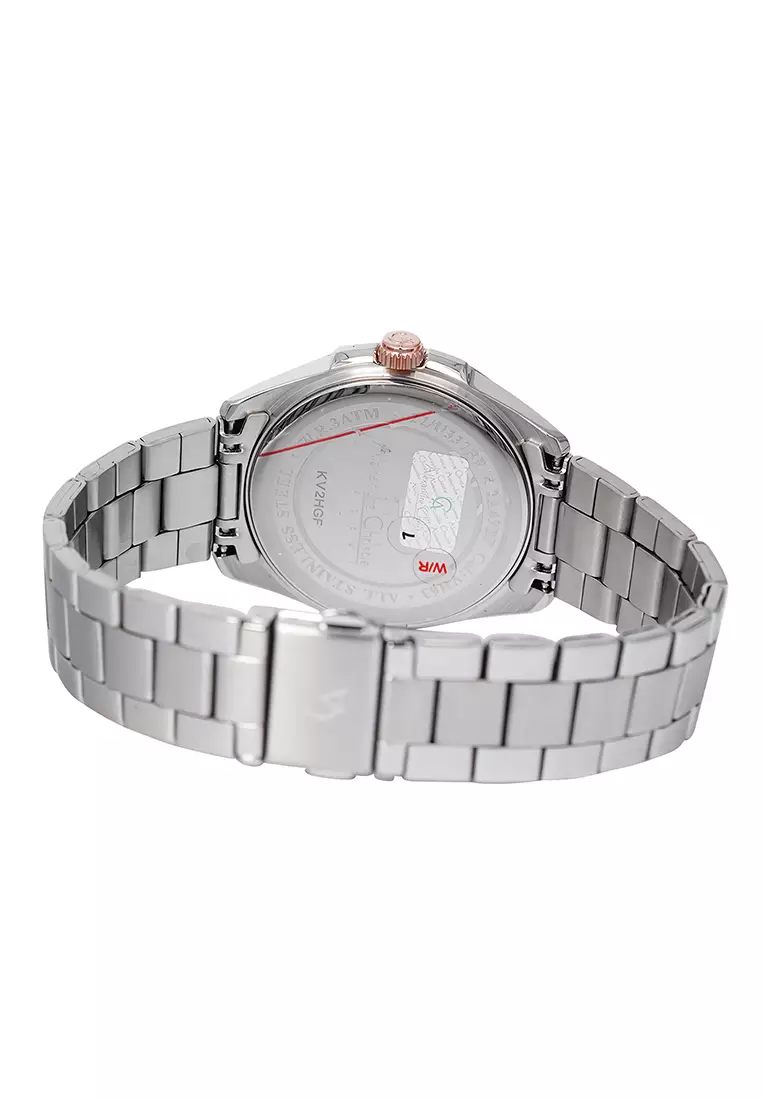 Alexandre Christie 2A49BFBSSSLRG - Jam Tangan Wanita - Silver - Stainless Steel