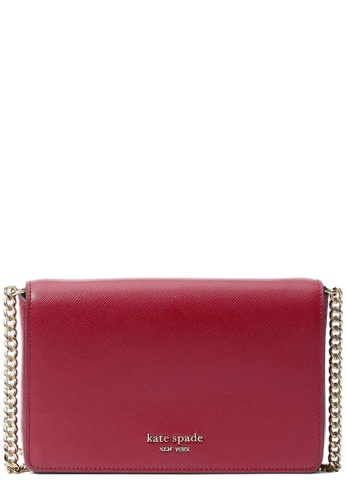 Kate spade spencer chain wallet clearance