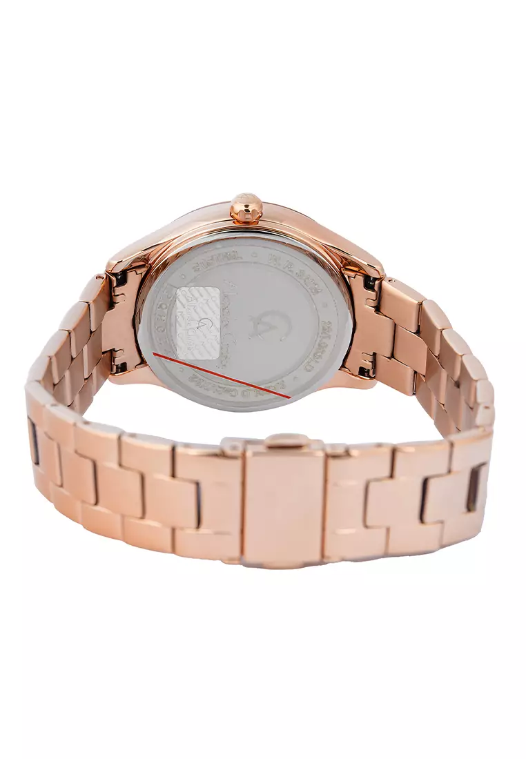 Jam Tangan Wanita Alexandre Christie Passion AC 2A90 LDBRGRG Rose Gold Dial - Stainless Steel