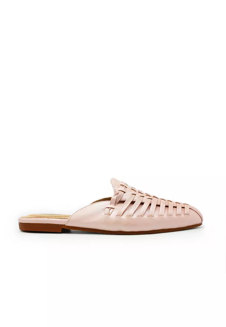 Discount on Bibo  shoes - SKU: Meraki Leather Mules