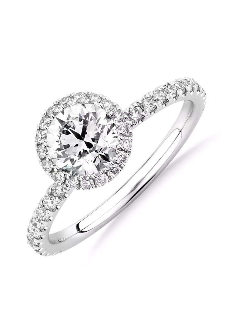 Buy Michael Hill Sir Michael Hill Designer Halo Engagement Ring