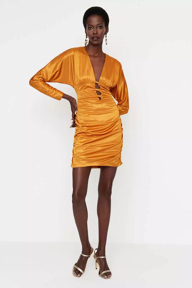 Buy satin top dresses online