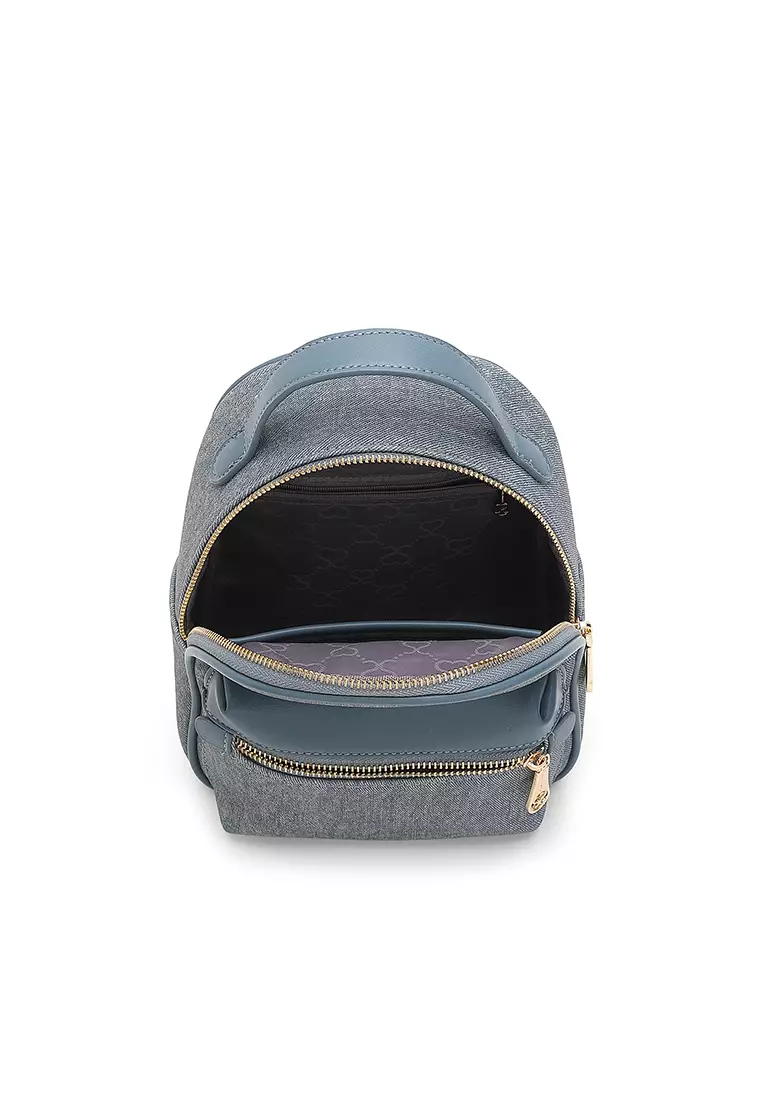 Women's Mini Backpack (Tas Ransel Wanita & Tas Punggung Wanita) - Biru