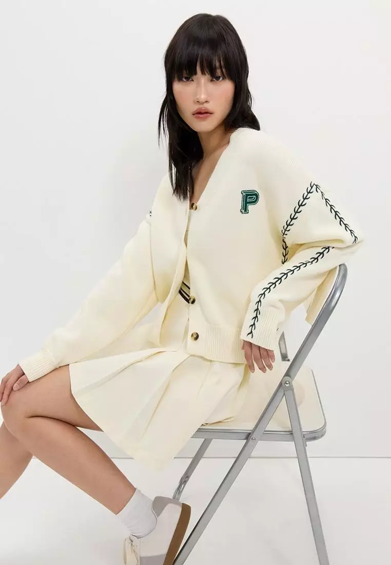 Embroidered Cardigan