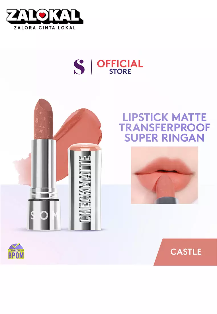 SOMETHINC Checkmatte Transferproof Lipstick - 17 Castle
