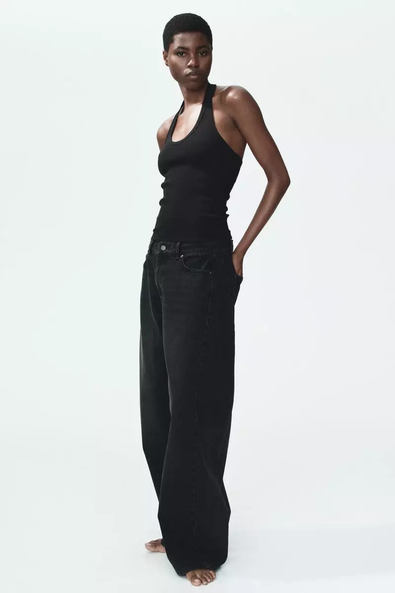 Cotton halterneck top