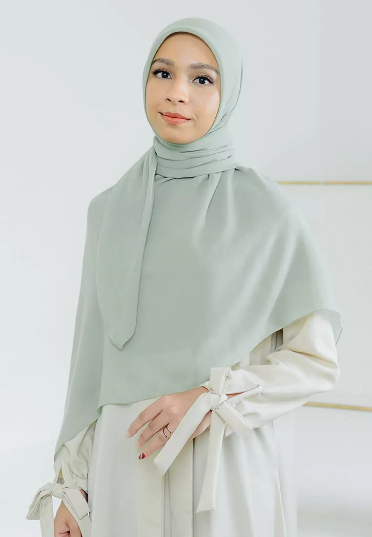 Mima Square Syari Green Pastel