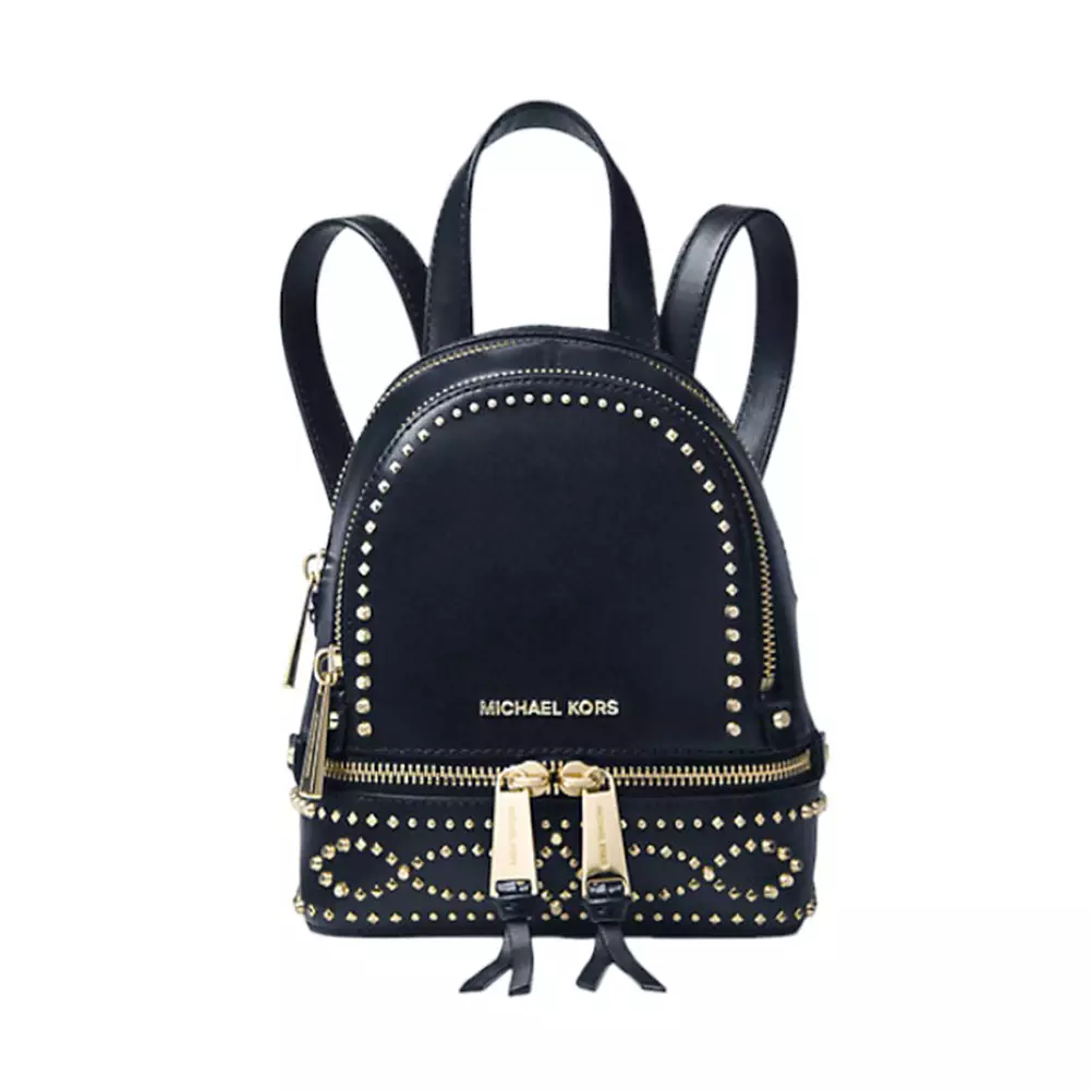 Michael michael kors rhea mini studded leather store backpack