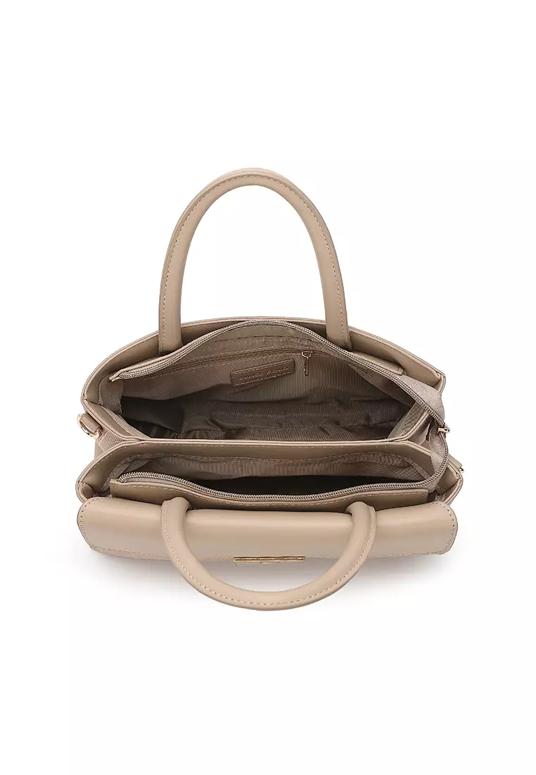 Women's Top Handle Bag / Sling Bag / Crossbody Bag / Shoulder Bag - Khaki