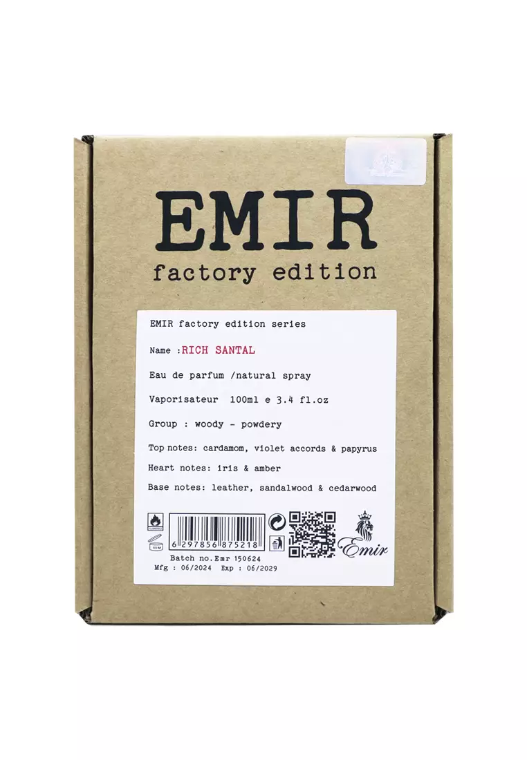 Paris Corner Emir Rich Santal Unisex 100 ML