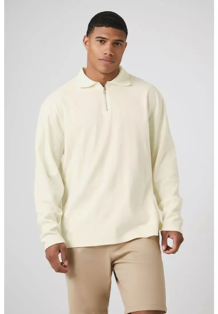 Forever 21 top quarter zip