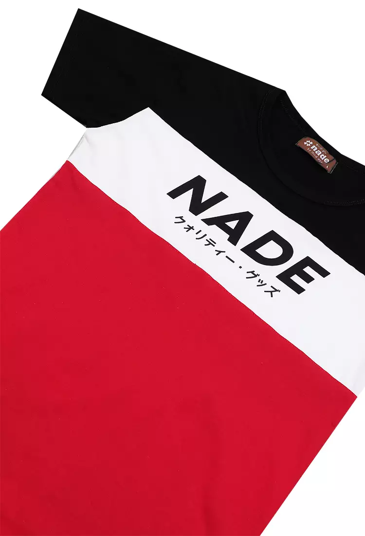 Jual Nade Nade Japan FT012 S/S LDS NADE RB NV-WH-RED Original 2026 ...