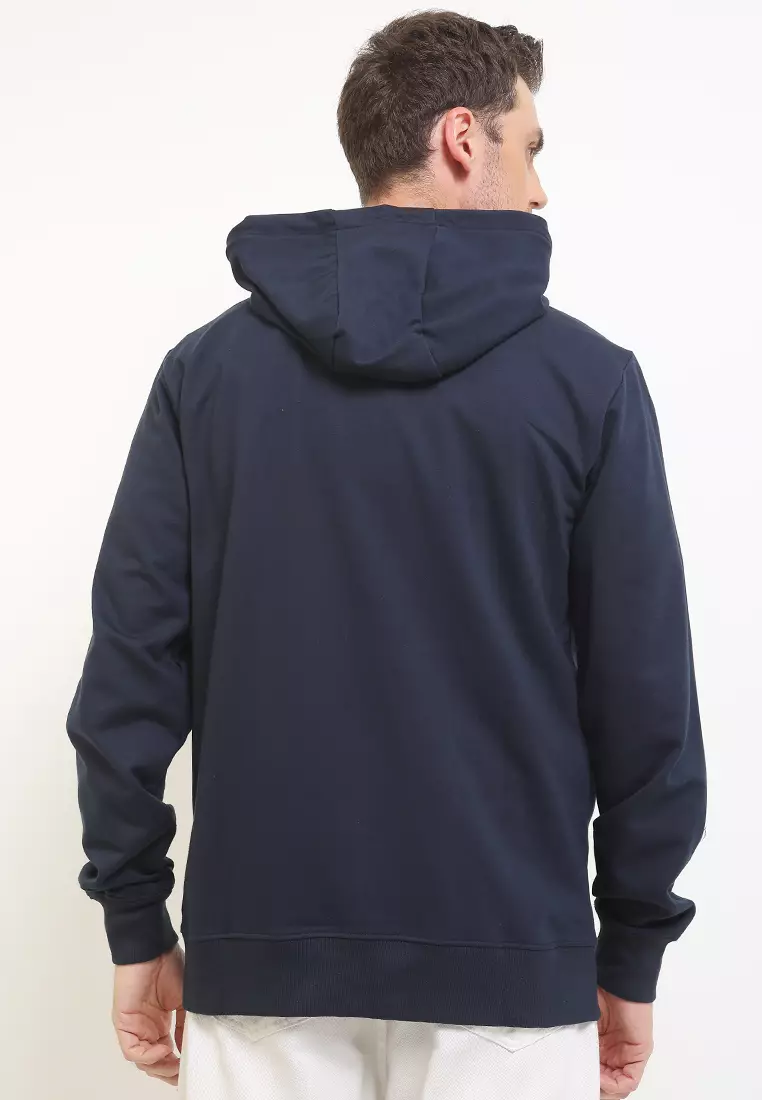Basic Hood Zip Young Men